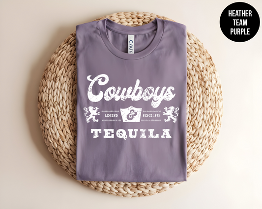 Cowboys & Tequila T-Shirt – The Ultimate Western Party Tee