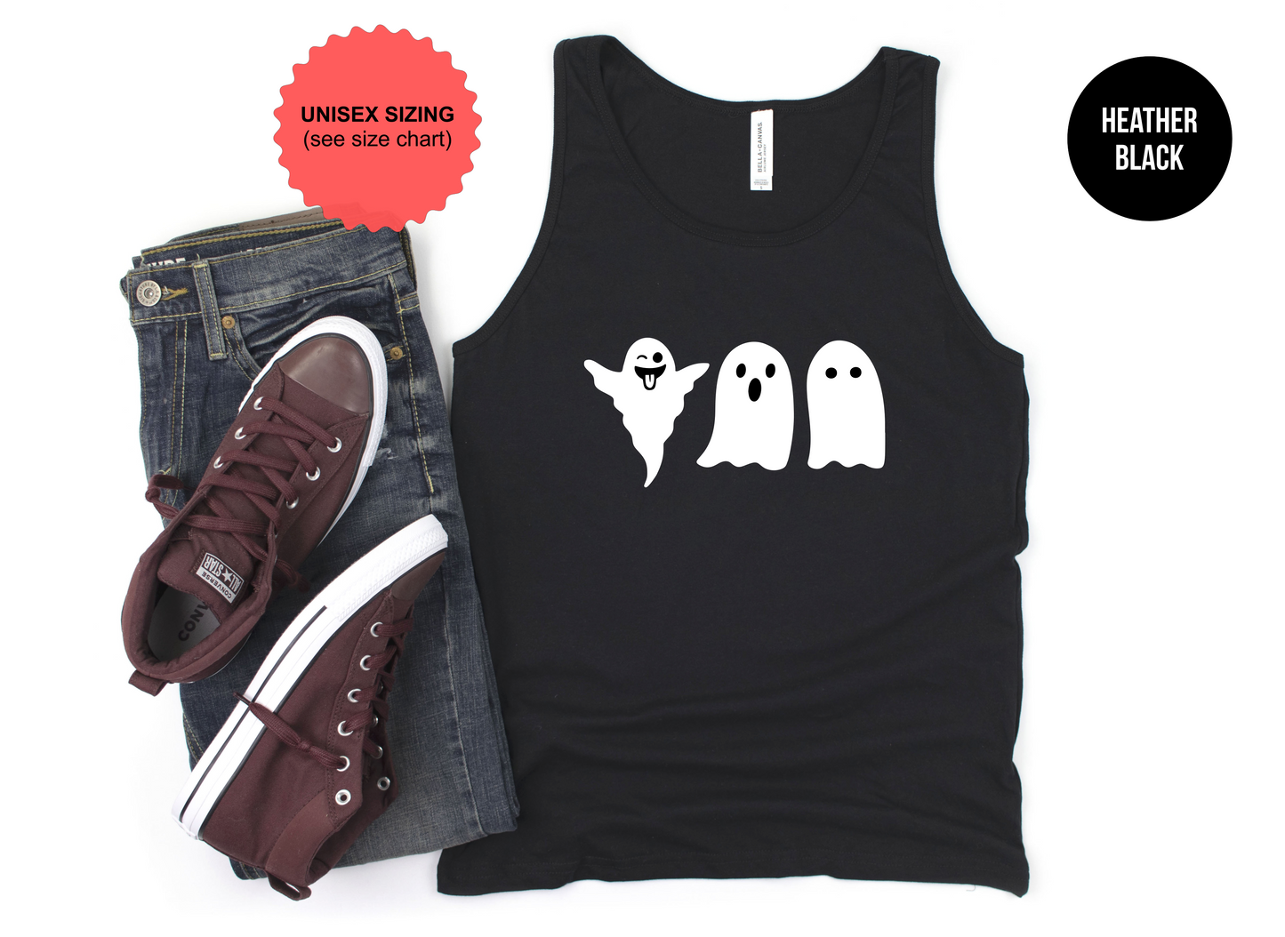 Silly Ghosts Tank Top