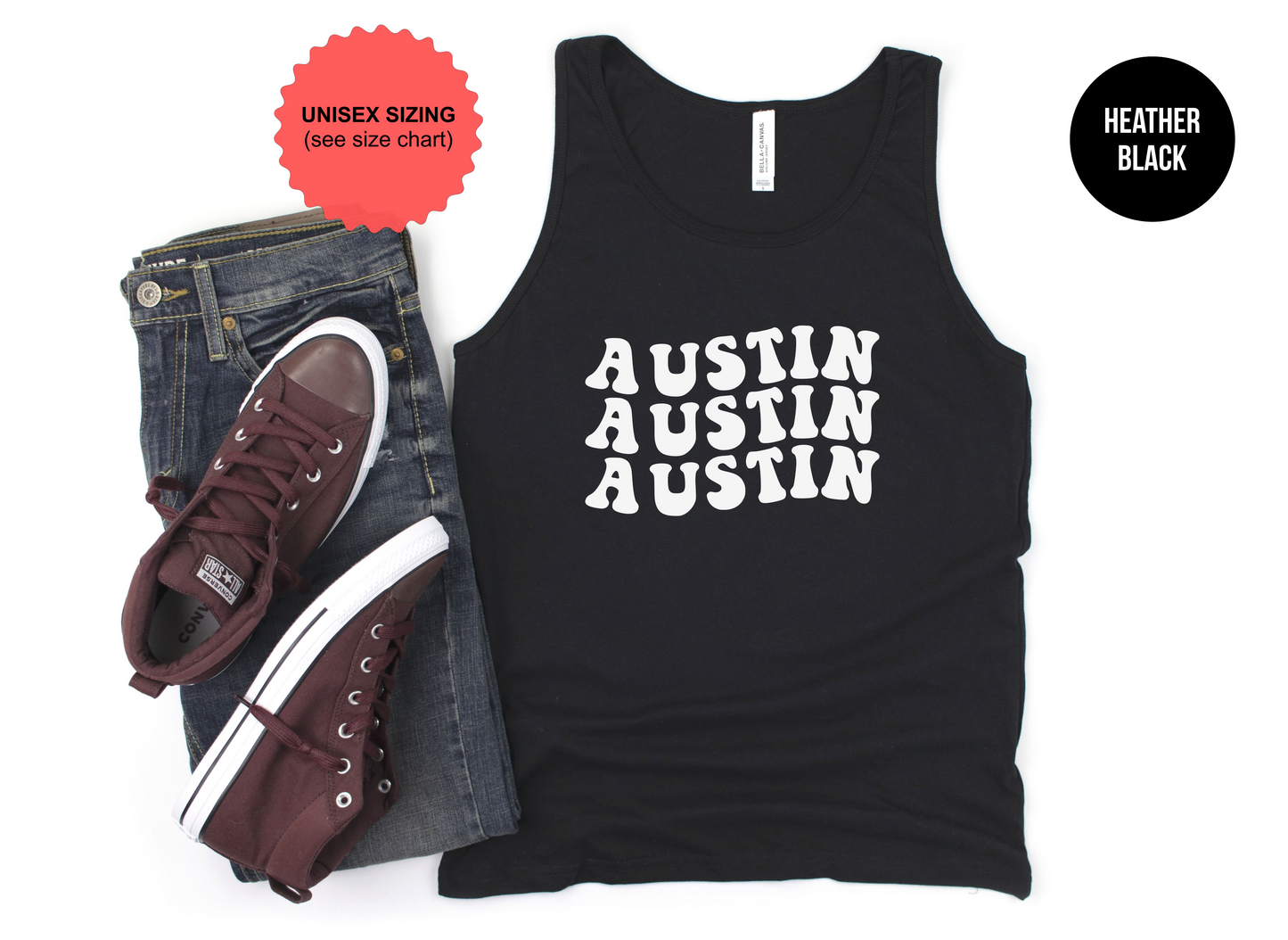 Austin Retro Tank Top