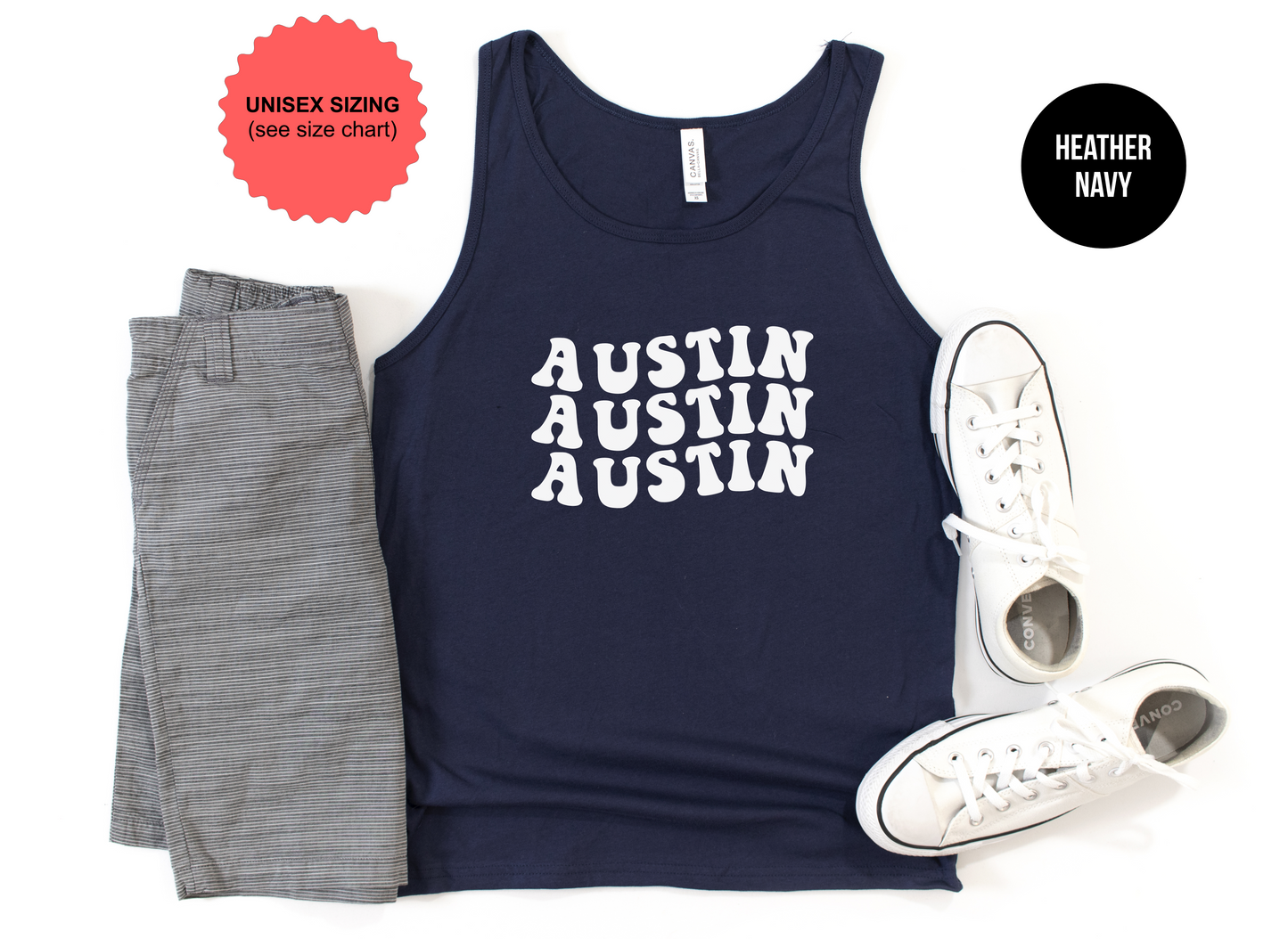 Austin Retro Tank Top