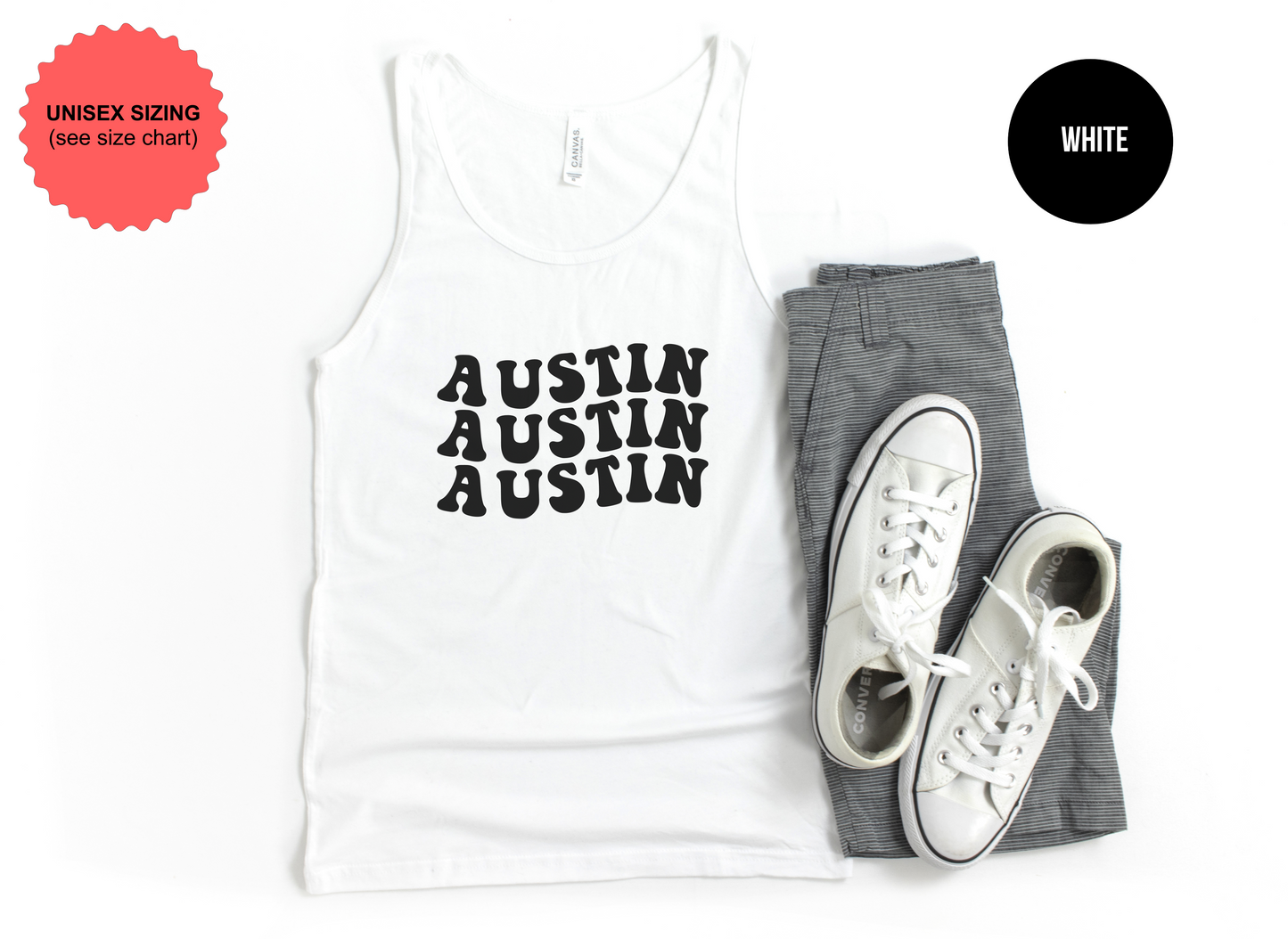 Austin Retro Tank Top