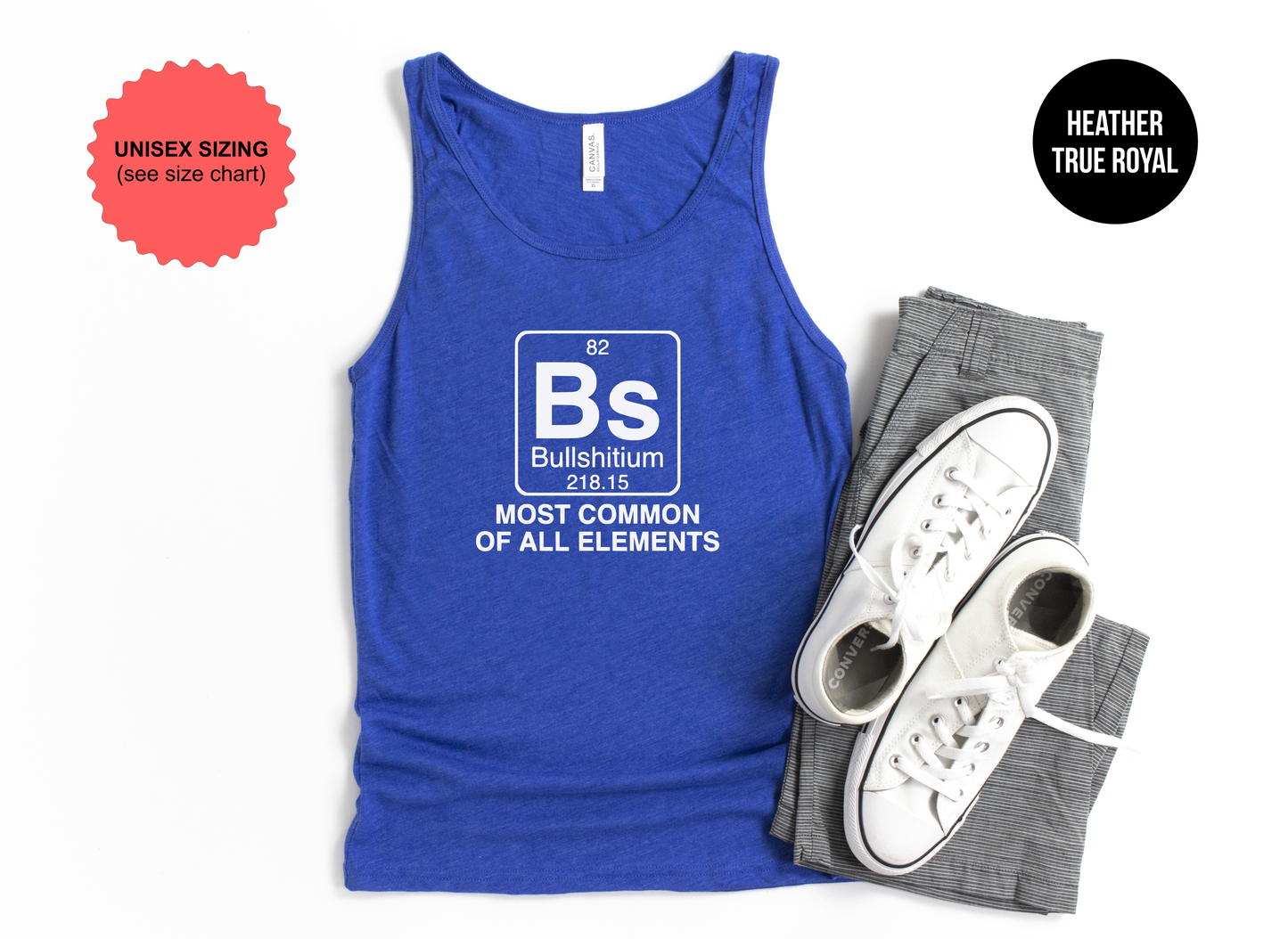 Bs - Bullshitium Tank Top