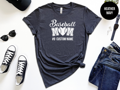 Custom Baseball Mom
