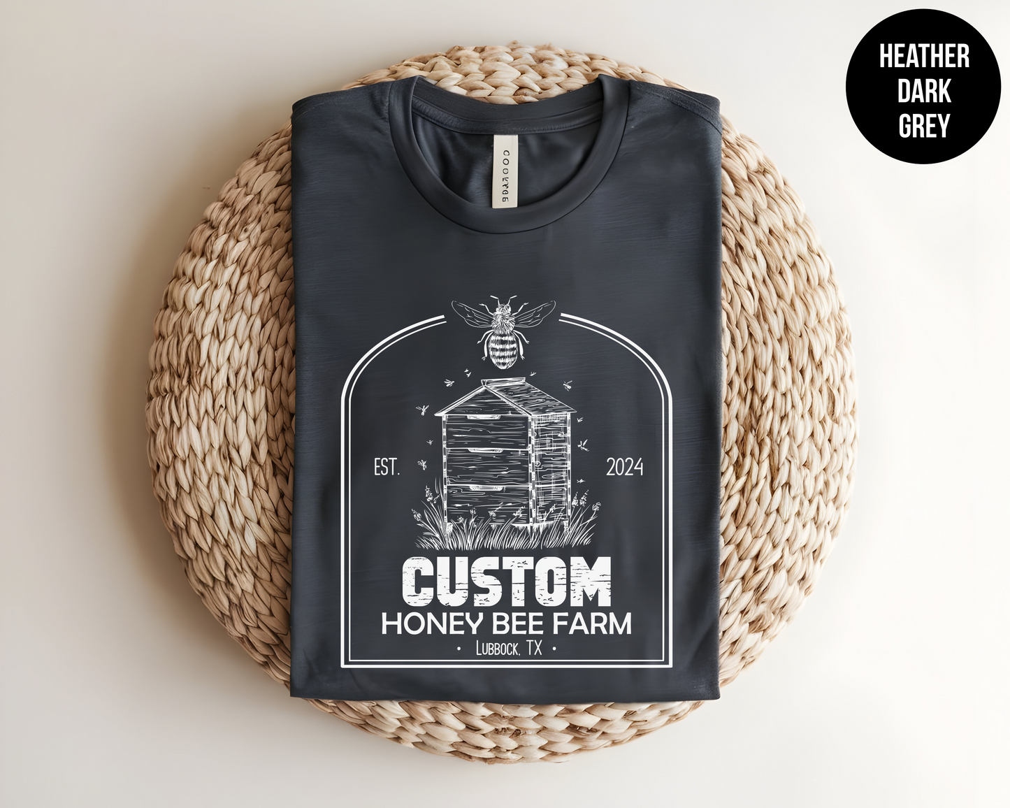 Customizable Honey Bee Farm Shirt