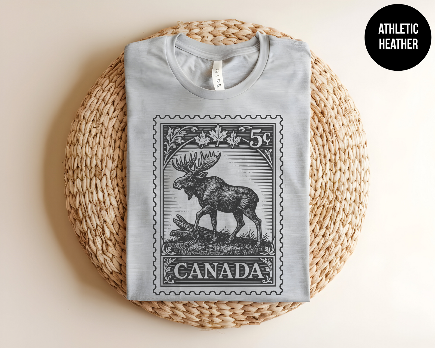Canada Moose Stamp