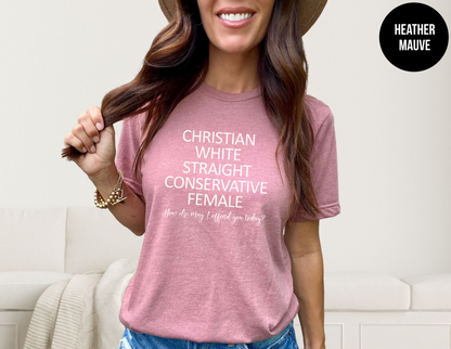 Christian Conservative Female
