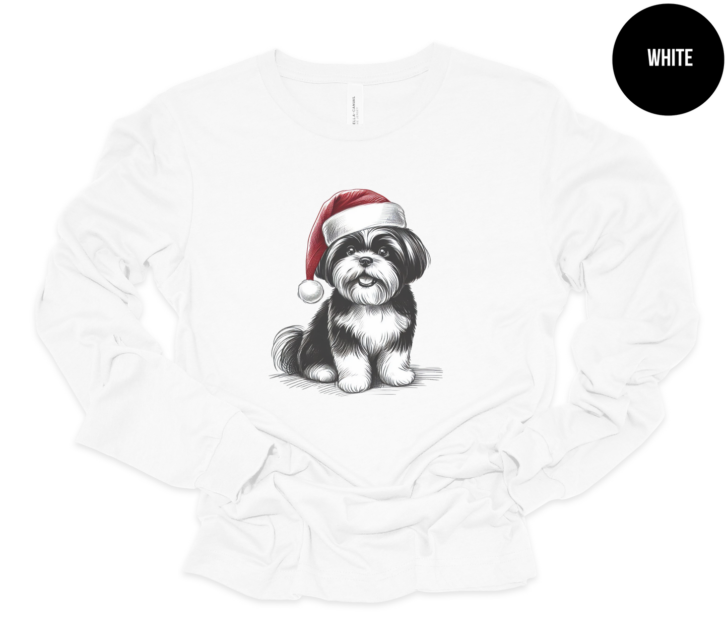 Shih Tzu Christmas Long-Sleeve Shirt
