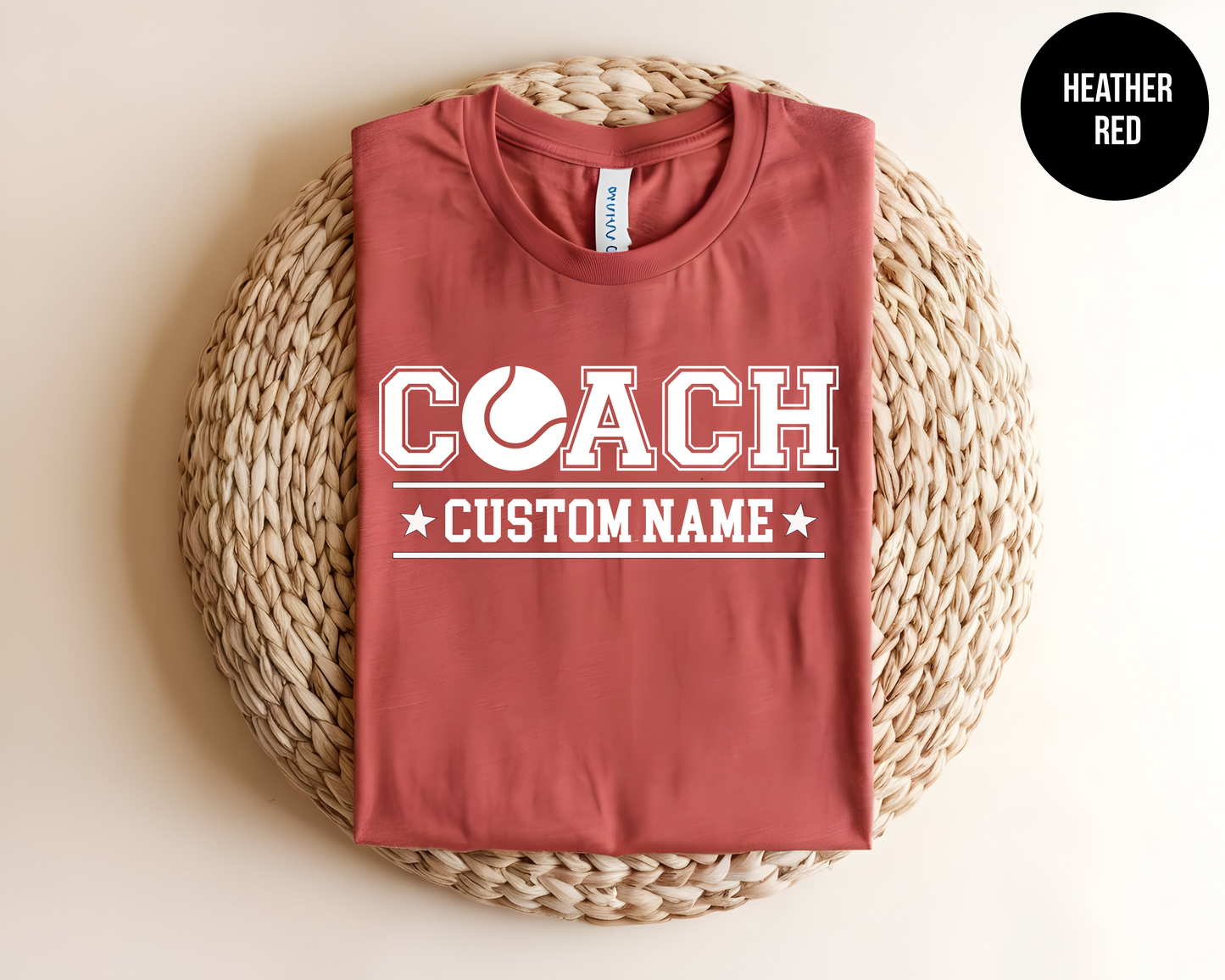 Tennis Coach (with Custom Name)