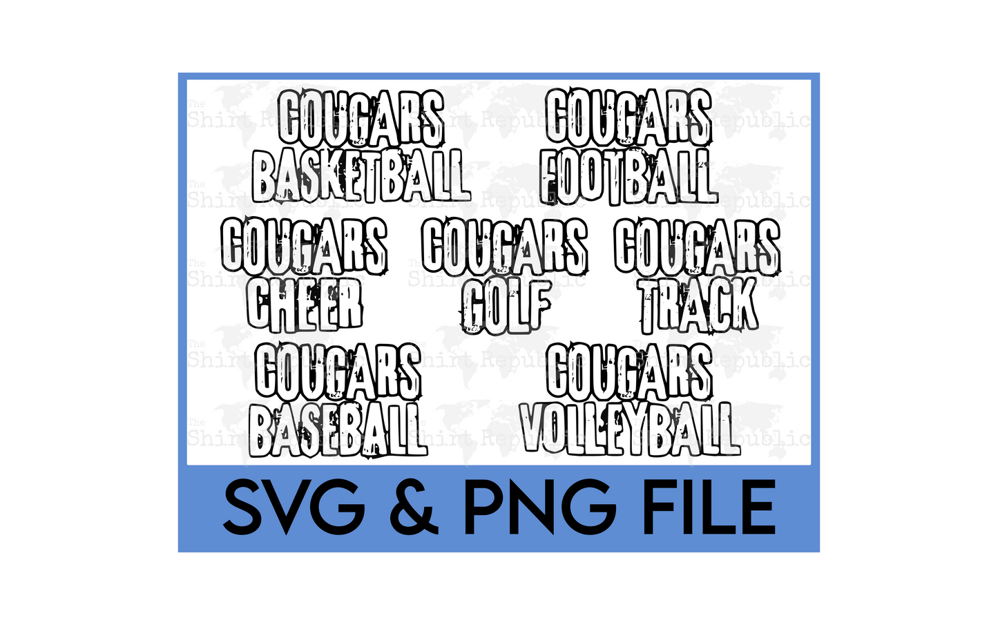 Cougars Sports - Digital Download