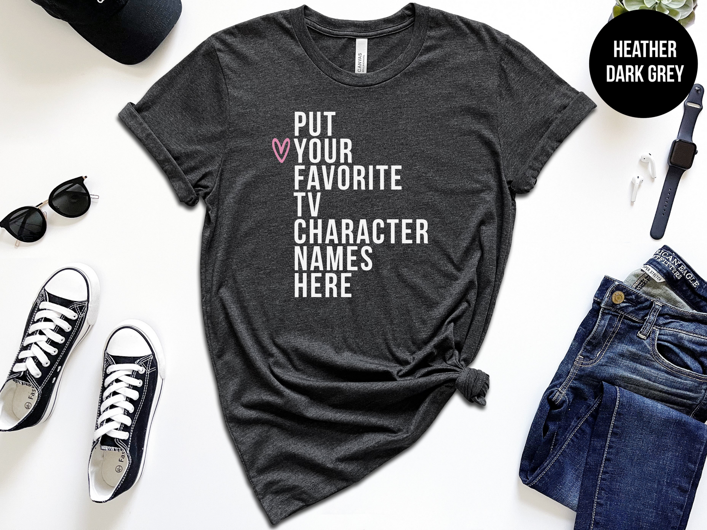 Customized TV Character Shirt