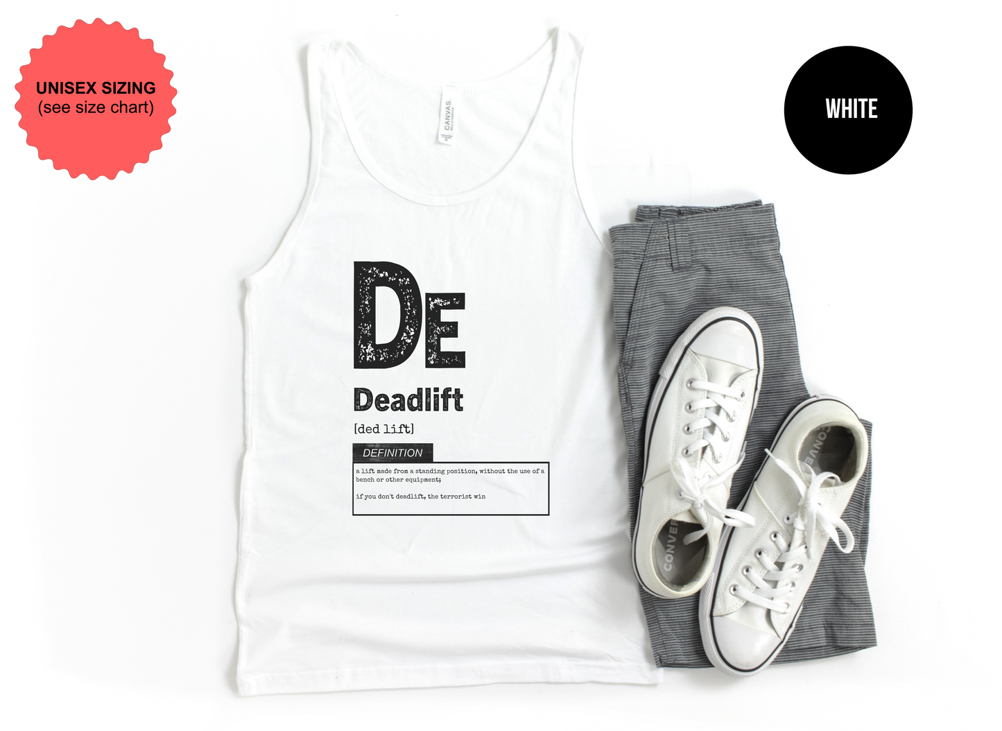 Deadlift Definition Tank Top