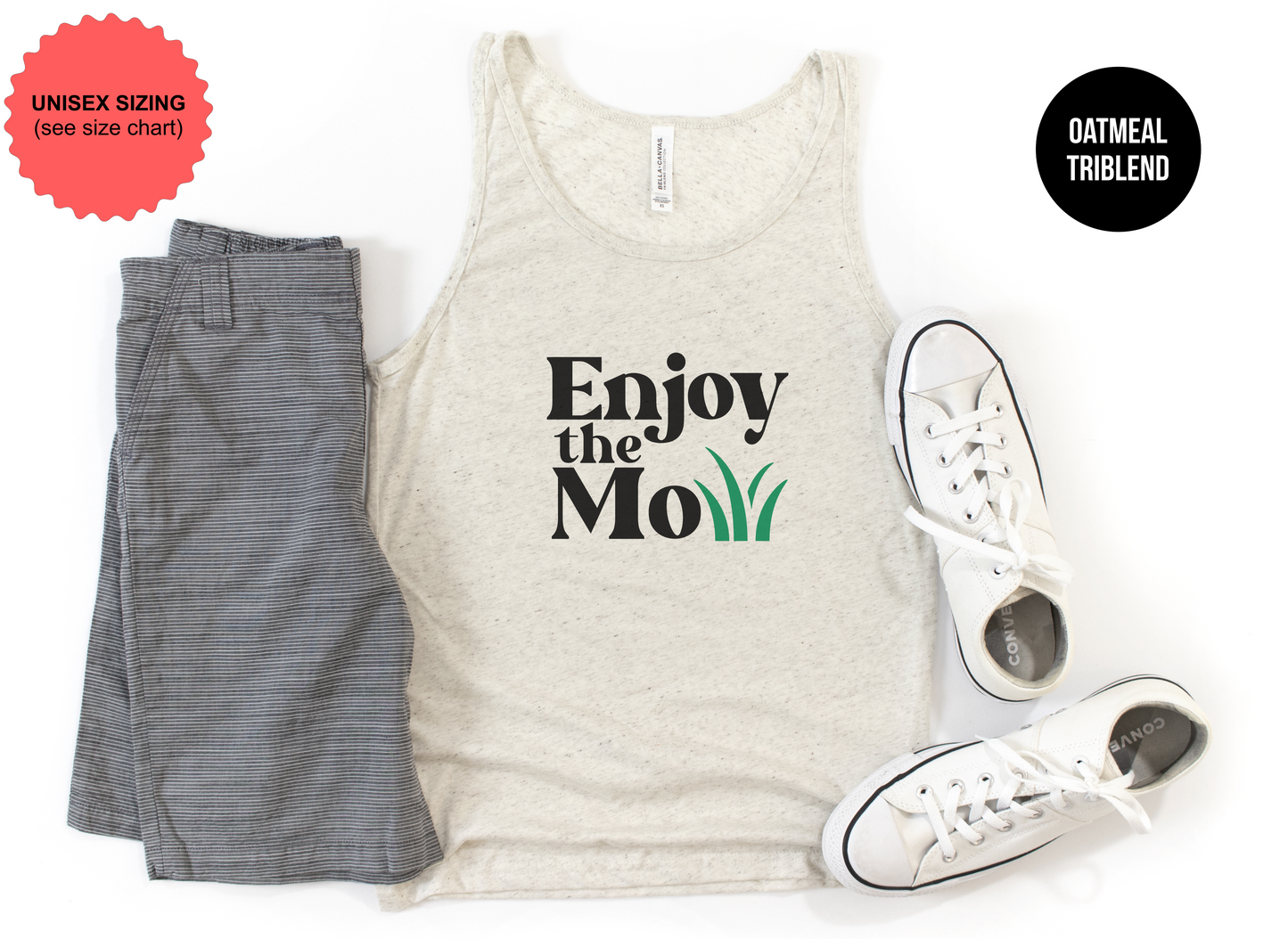 Enjoy The Mow Tank Top