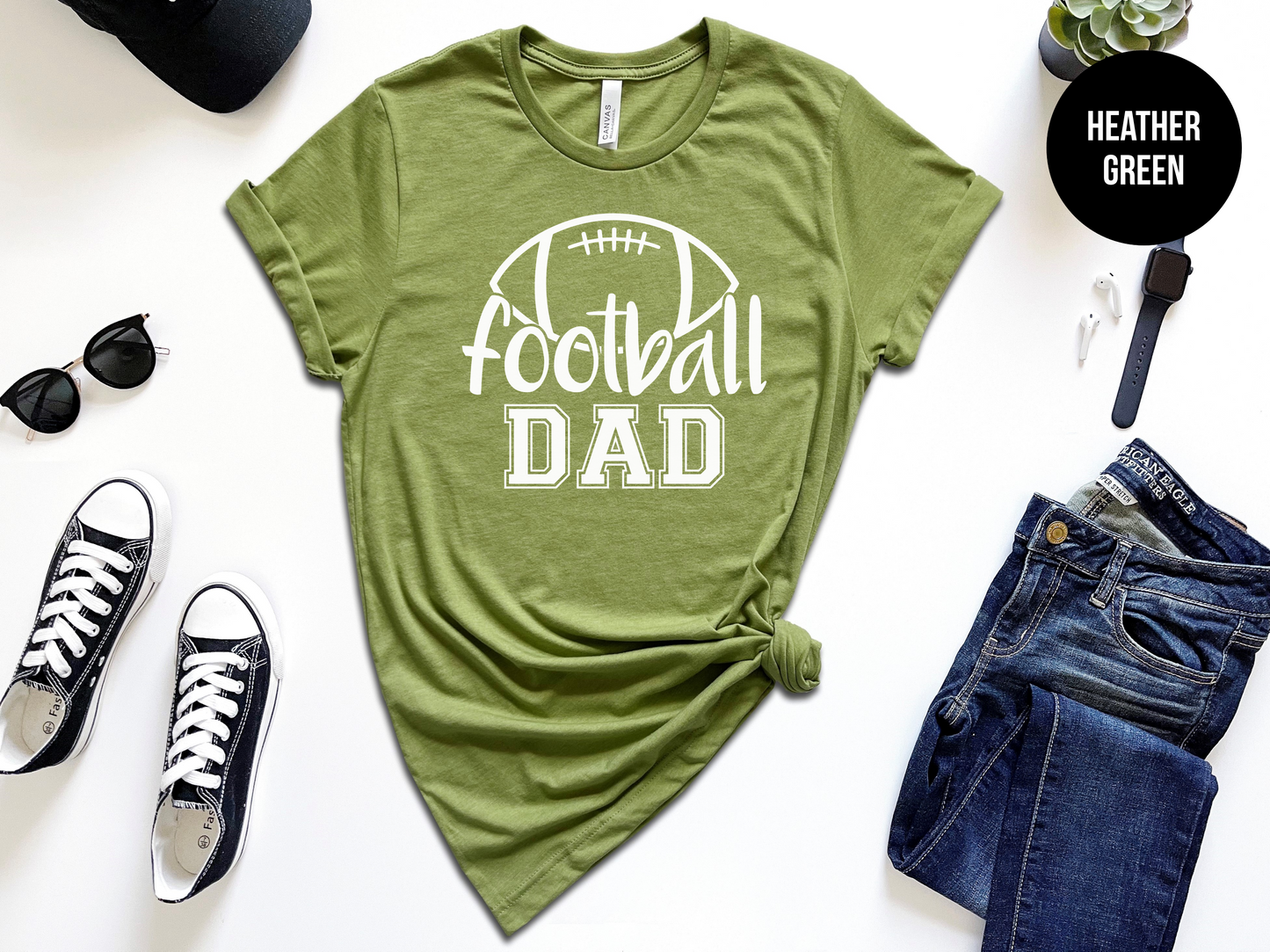 Custom Football Dad Shirt