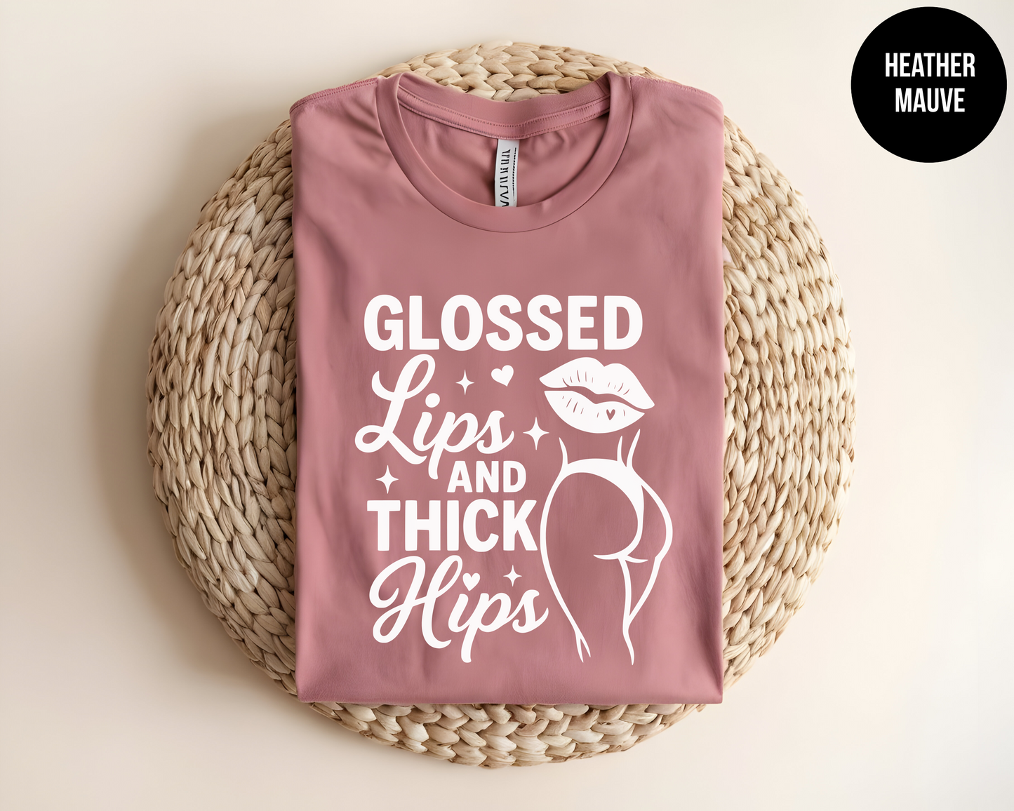 Glossed Lips And Thick Hips