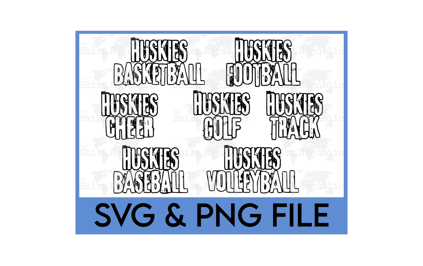 Huskies Sports - Digital Download