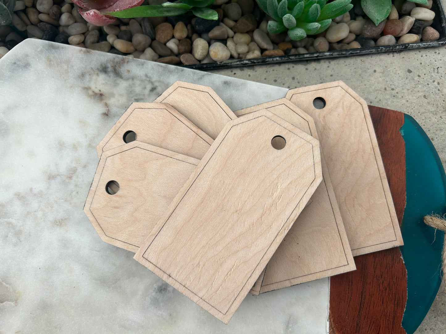 Bulk Unfinished Wood Tags