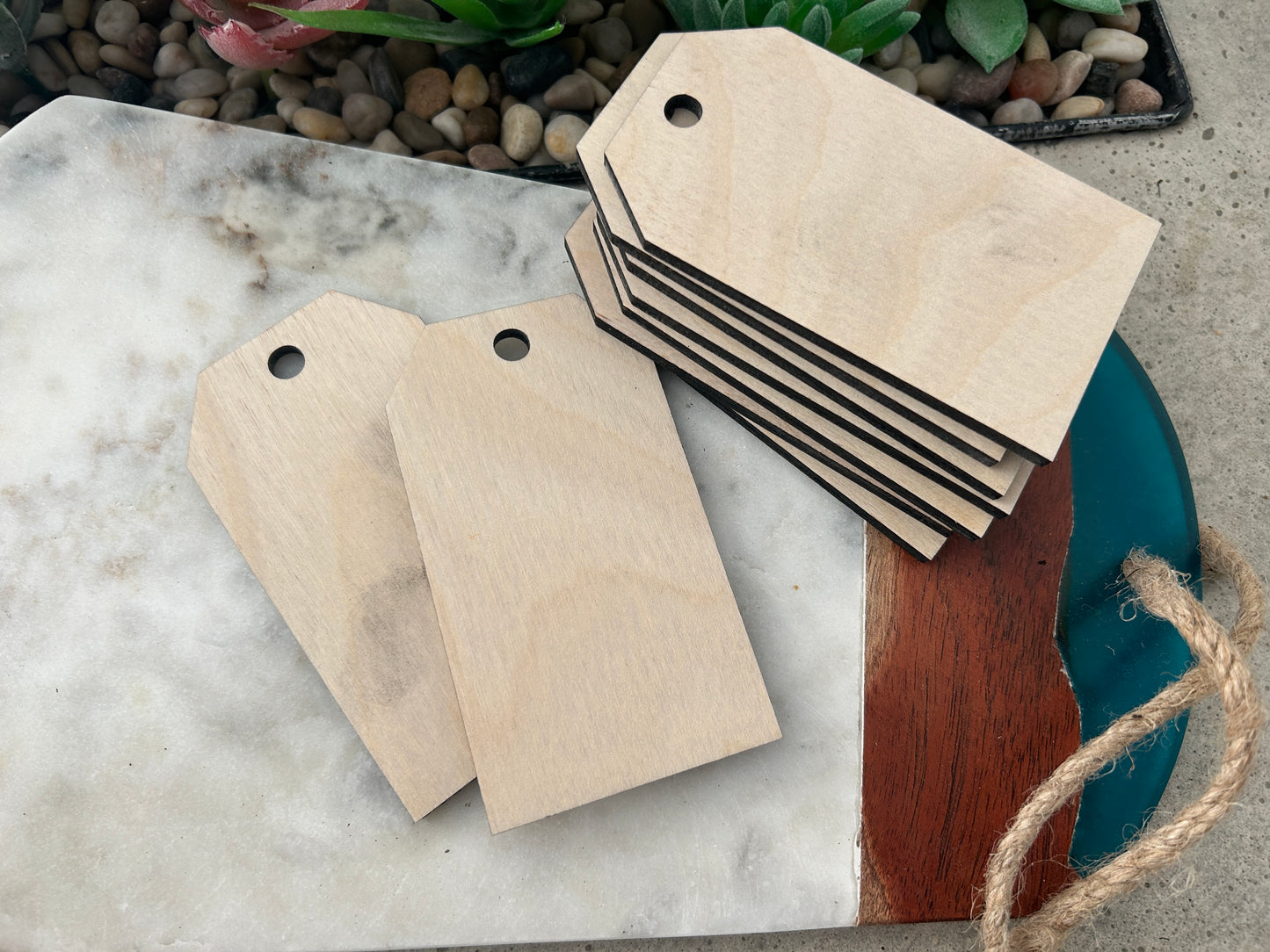 Bulk Unfinished Wood Tags