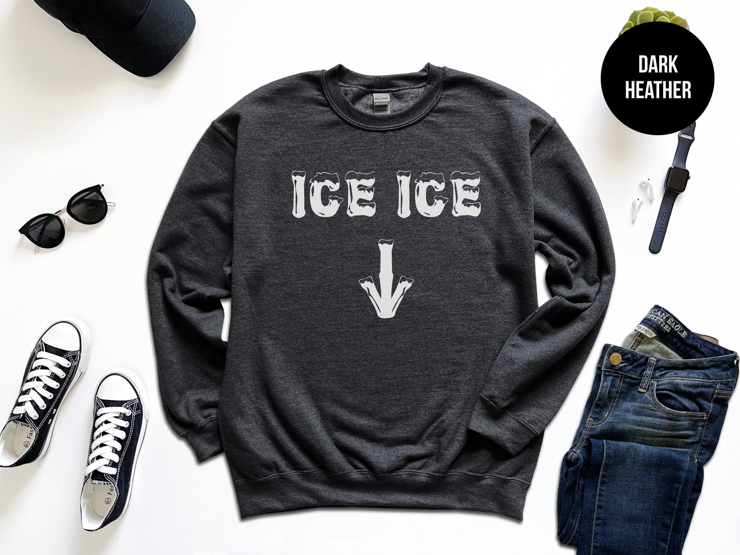 Winter Pregnancy Announcement Sweatshirt