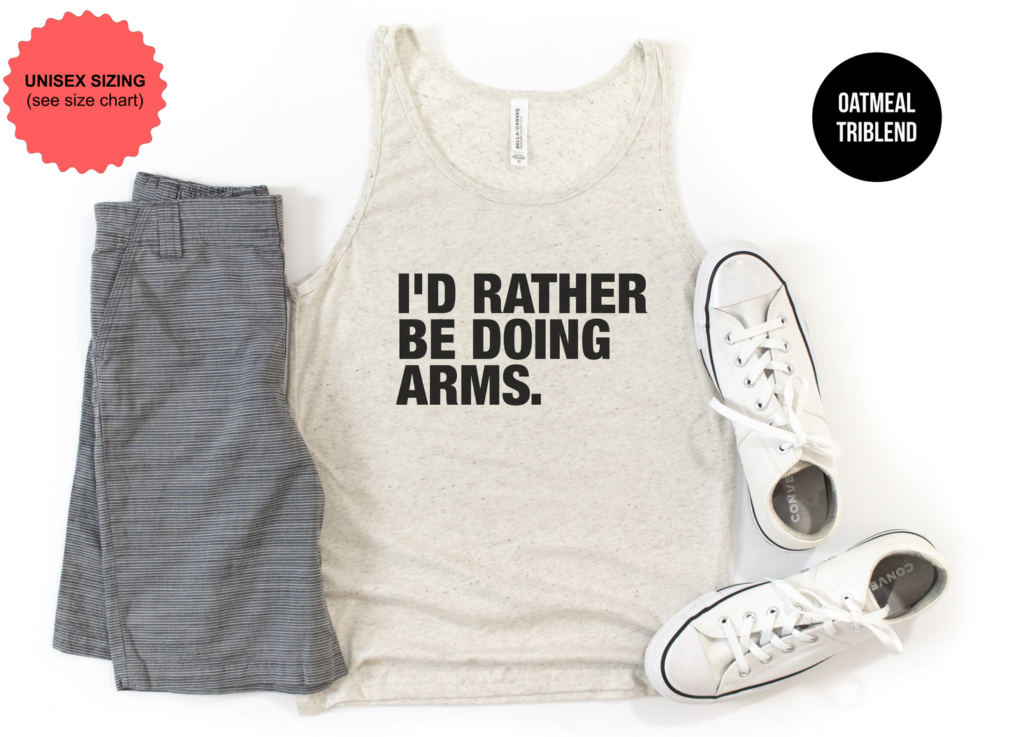 I'd Rather Be Doing Arms Tank Top