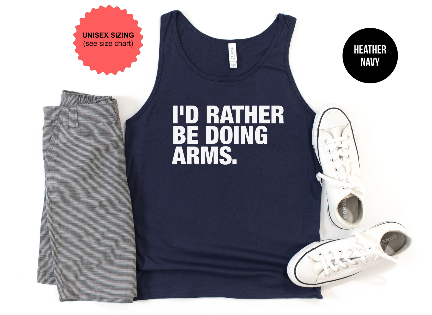 I'd Rather Be Doing Arms Tank Top