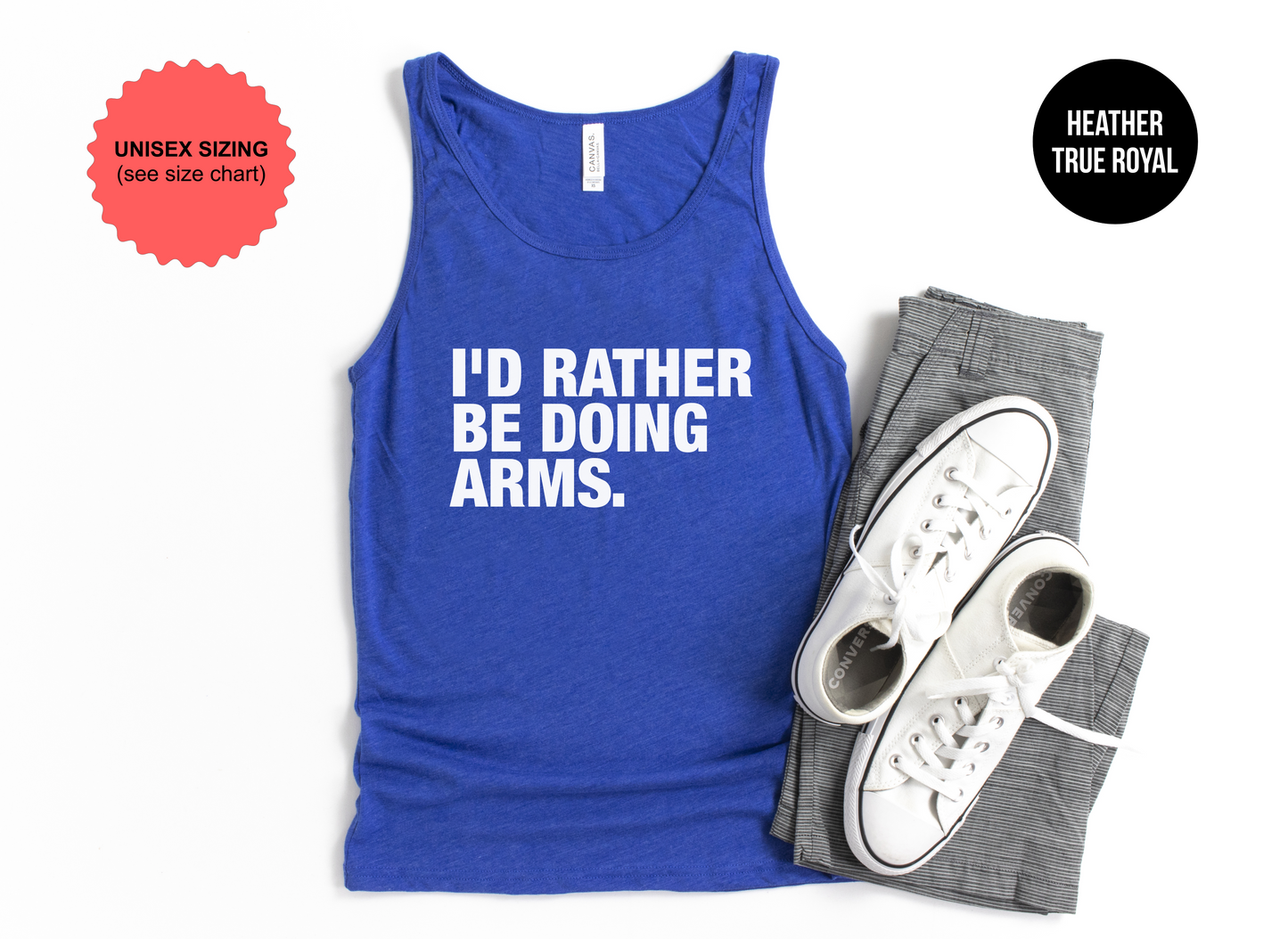 I'd Rather Be Doing Arms Tank Top