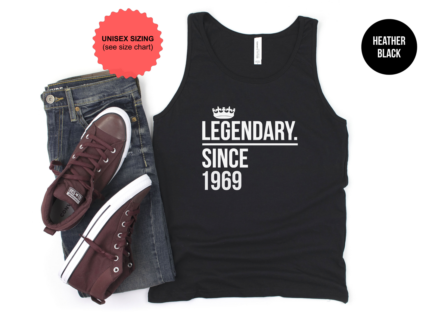 Custom Legendary Since Tank Top