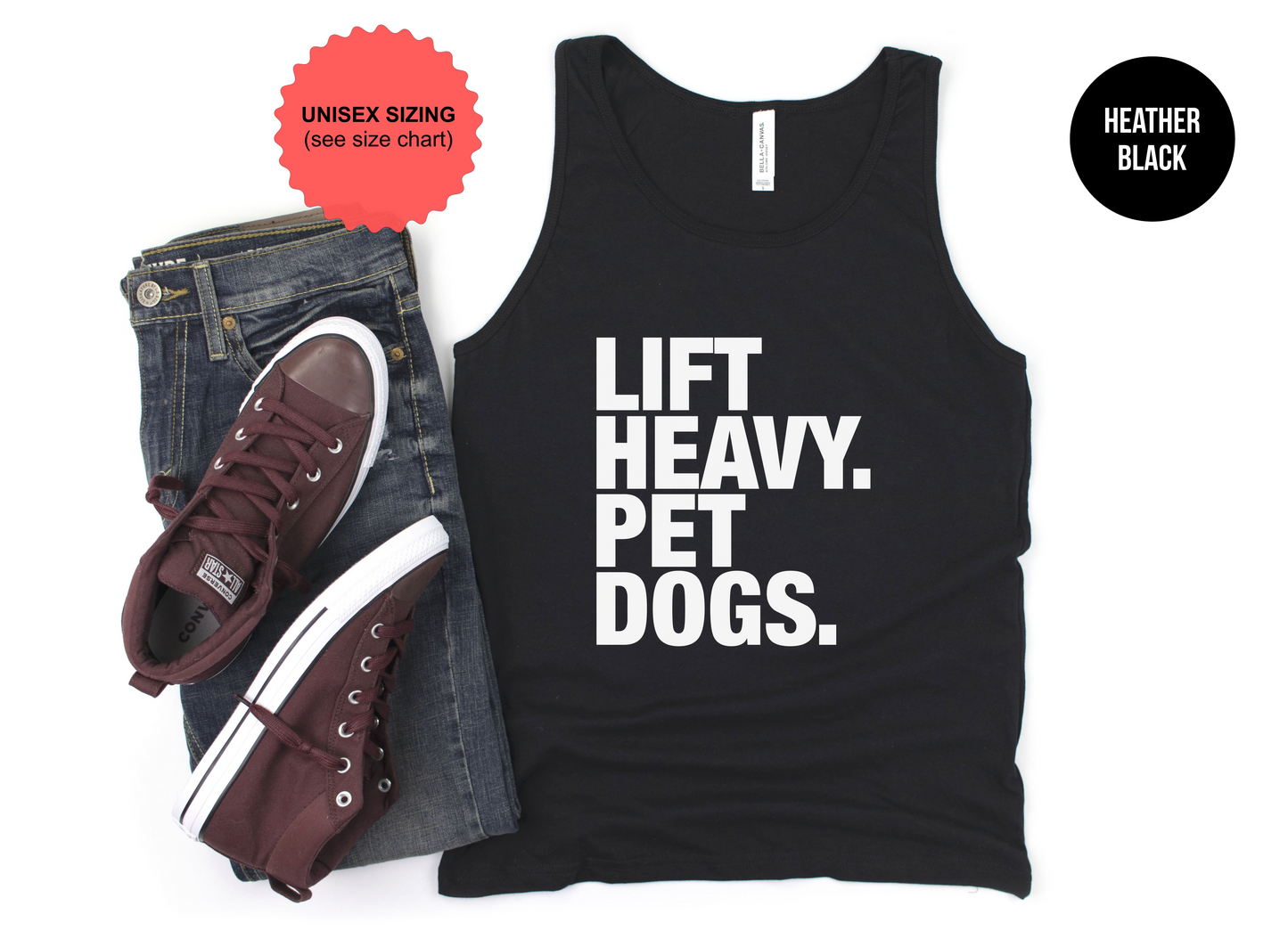 Lift Heavy Pet Dogs Tank Top