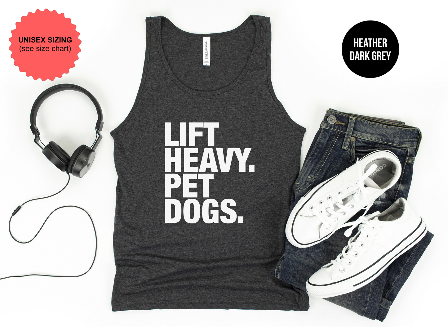 Lift Heavy Pet Dogs Tank Top