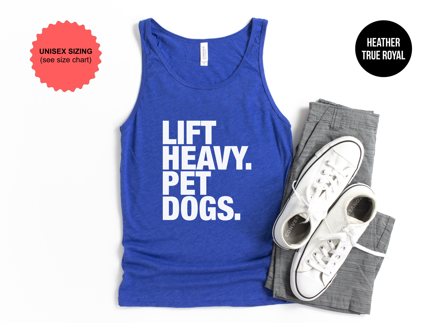 Lift Heavy Pet Dogs Tank Top