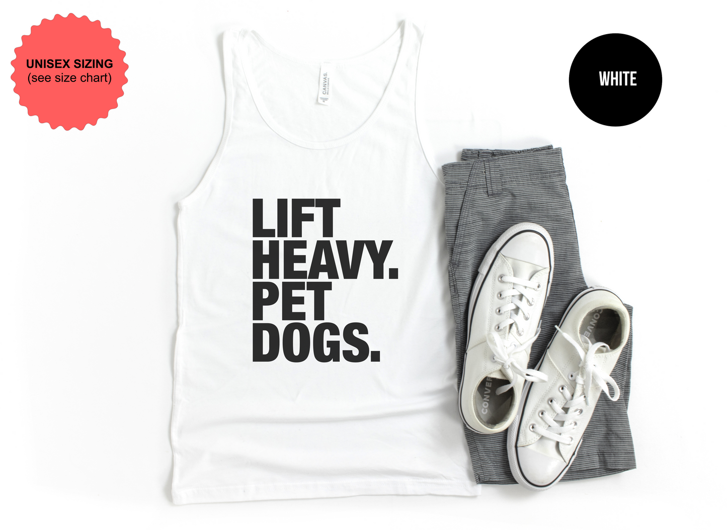 Lift Heavy Pet Dogs Tank Top