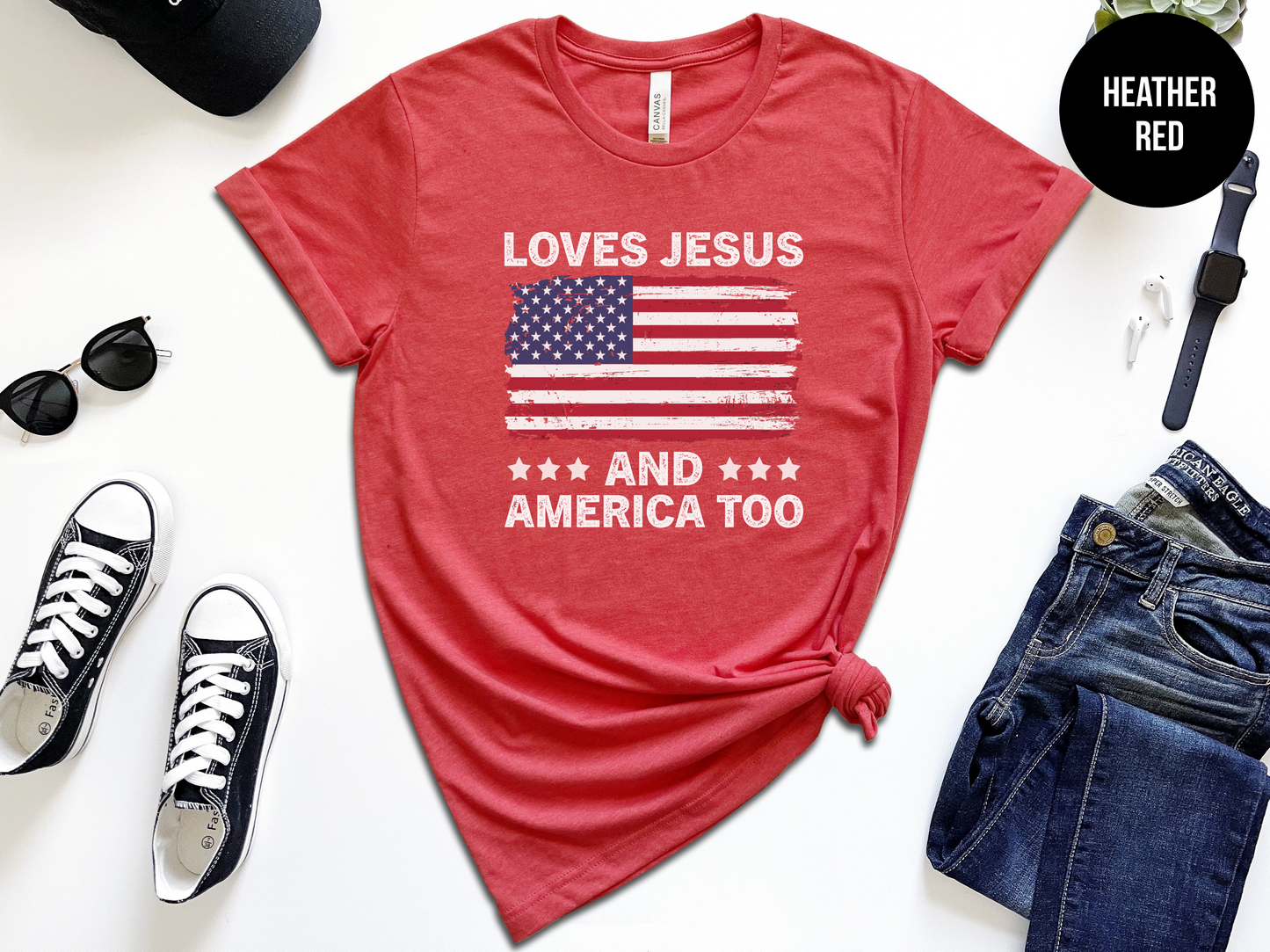 Loves Jesus and America Too