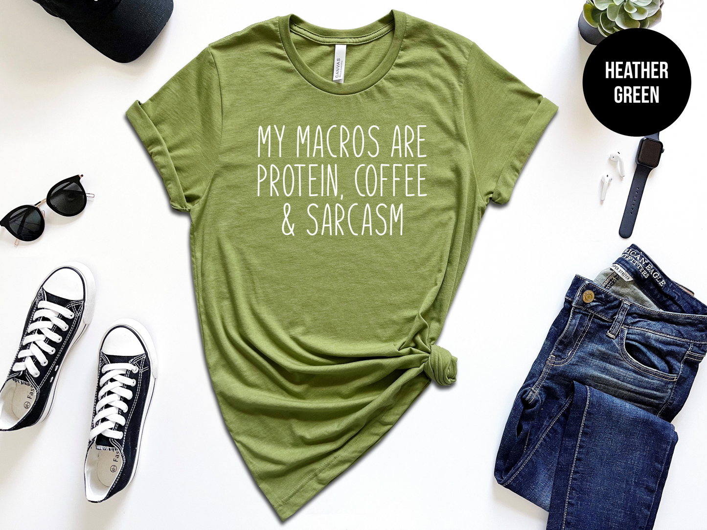 My Macros Are Protein, Coffee and Sarcasm