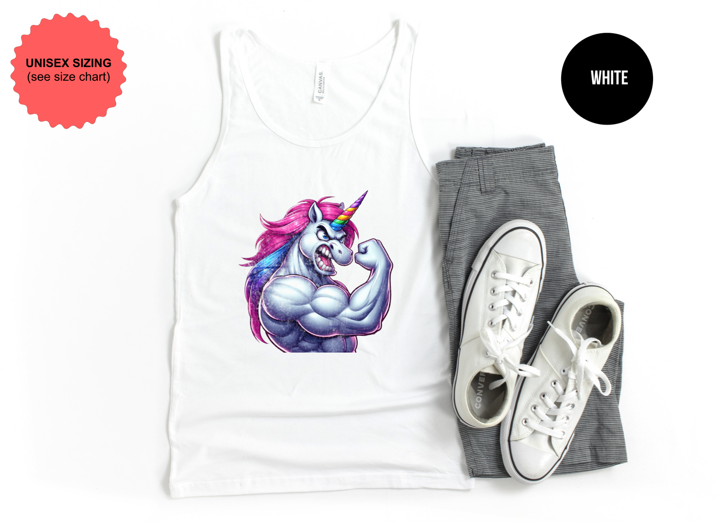 Muscle Unicorn Tank Top