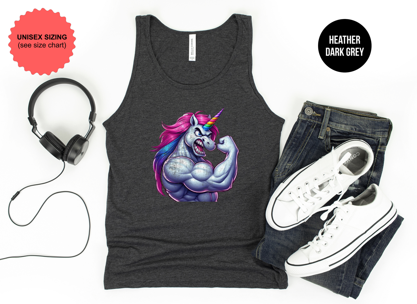 Muscle Unicorn Tank Top