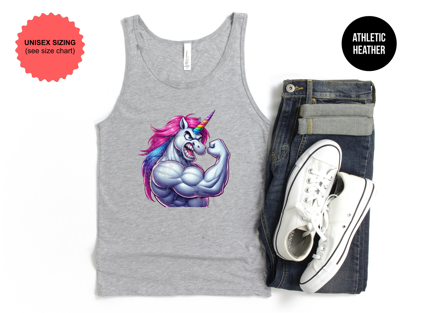Muscle Unicorn Tank Top