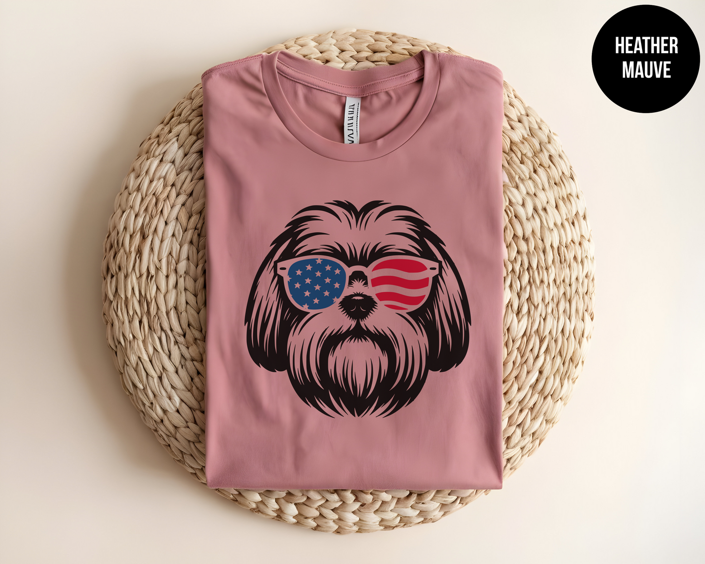 Patriotic Shih-Tzu