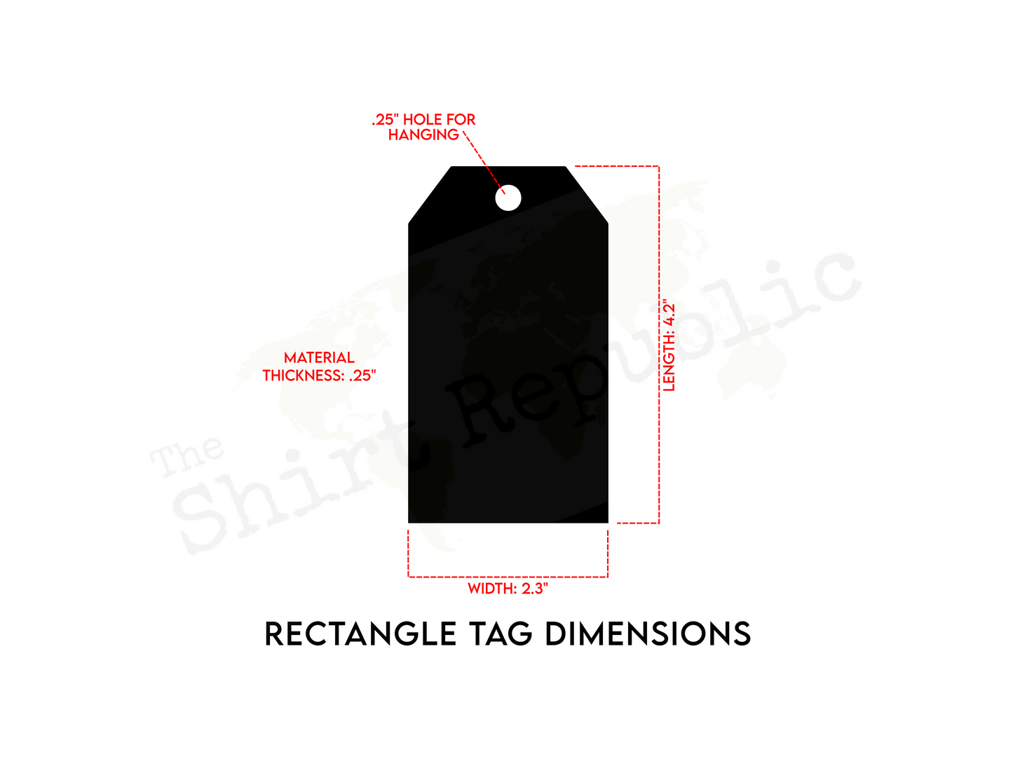 Something To Wear, Share, Read Wood Tag 6-pack