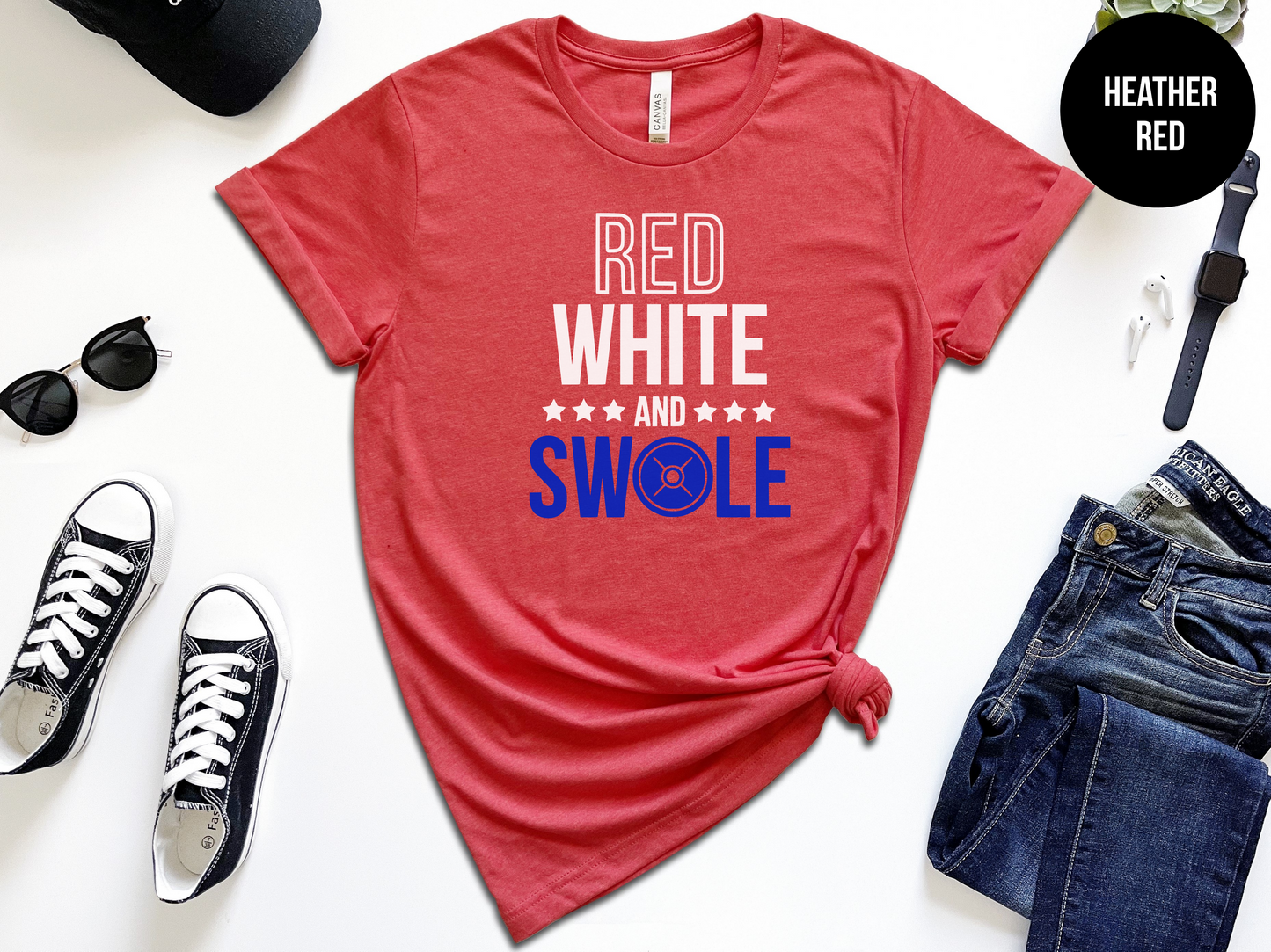Red, White and Swole