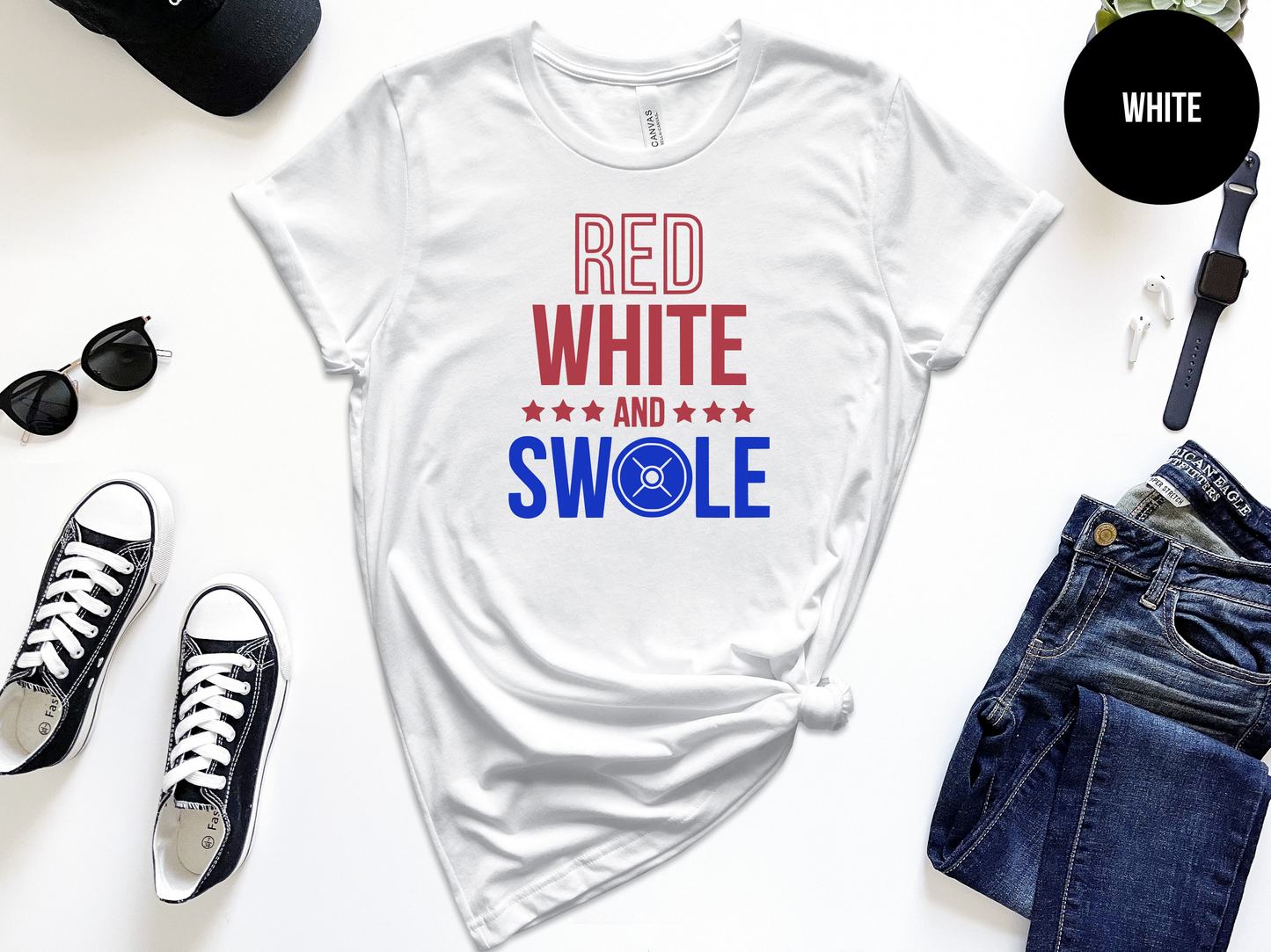 Red, White and Swole