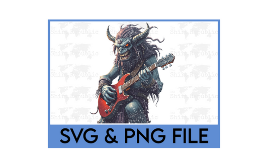 Orc Rocking Out - Digital Download