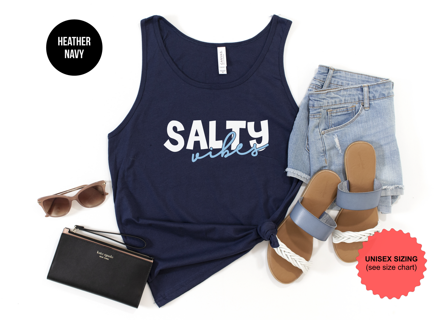 Salty Vibes Tank Top