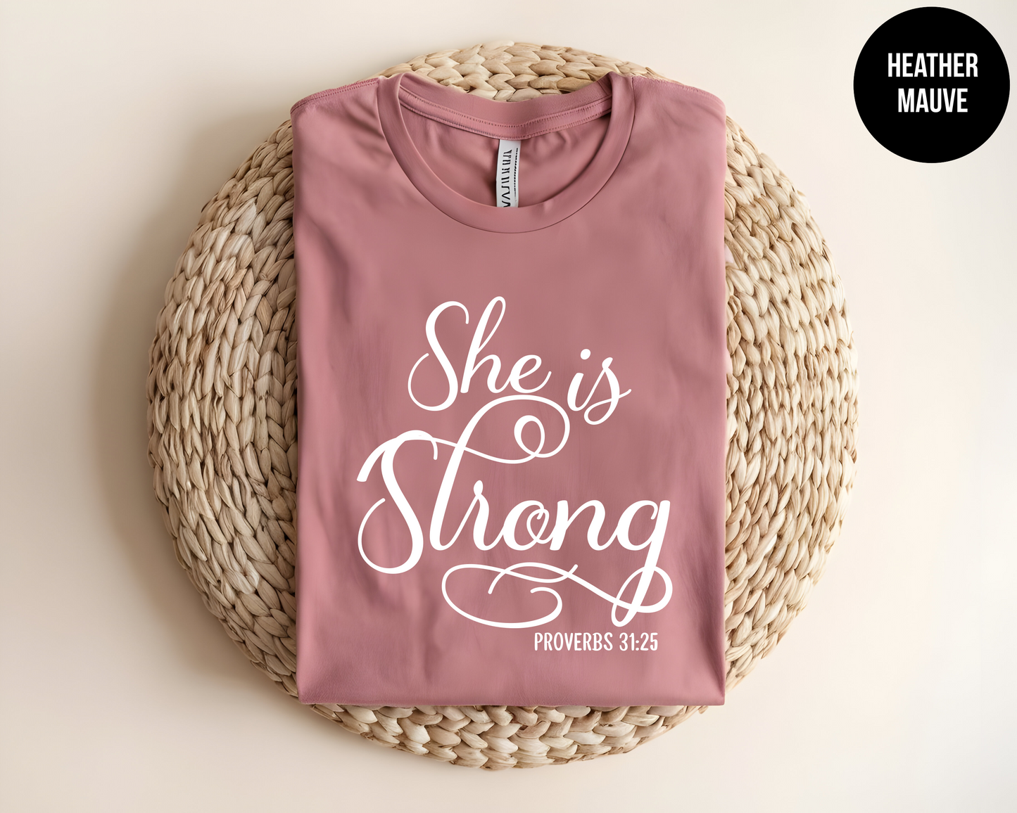 She is Strong - Proverbs 31:25