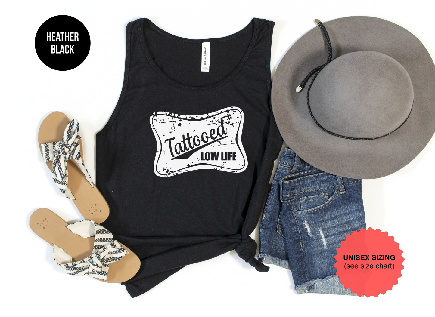 Tattooed Low Life Tank Top