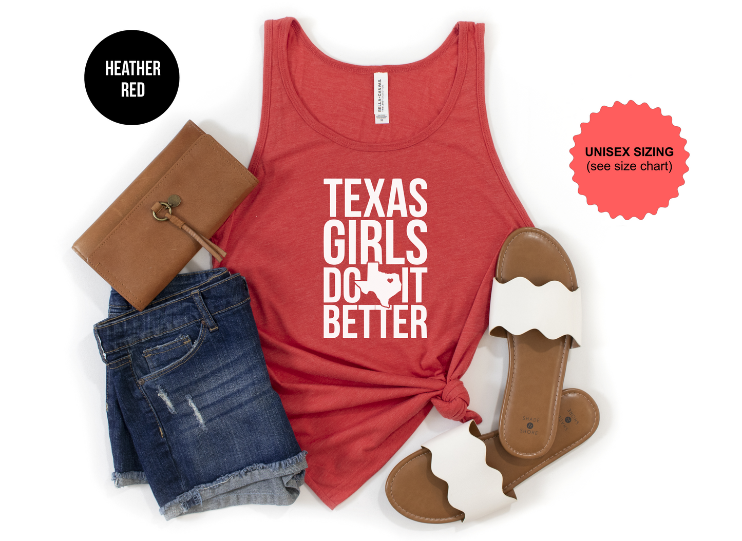 Texas Girls Do It Better Tank Top