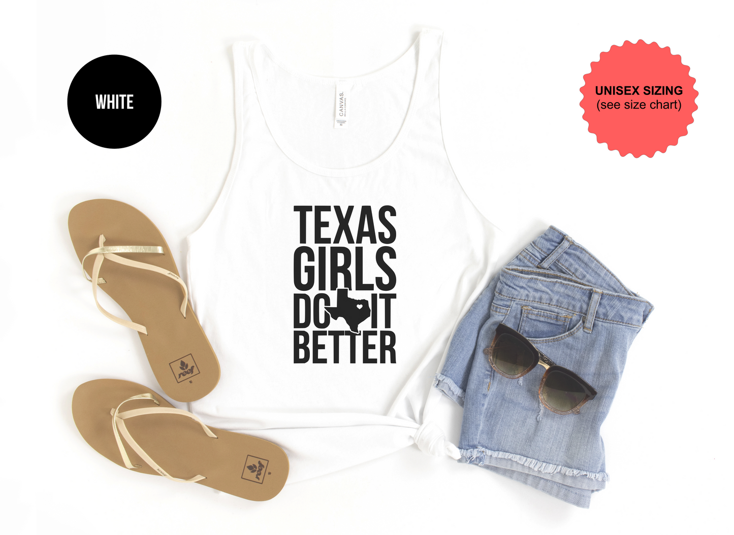 Texas Girls Do It Better Tank Top