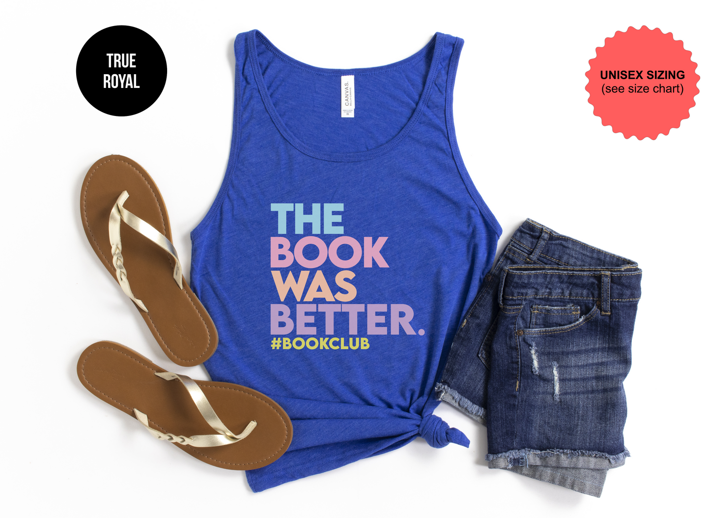 The Book Was Better Tank Top