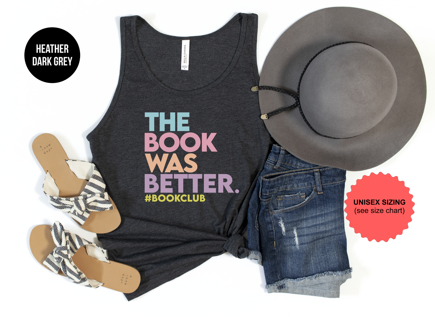 The Book Was Better Tank Top