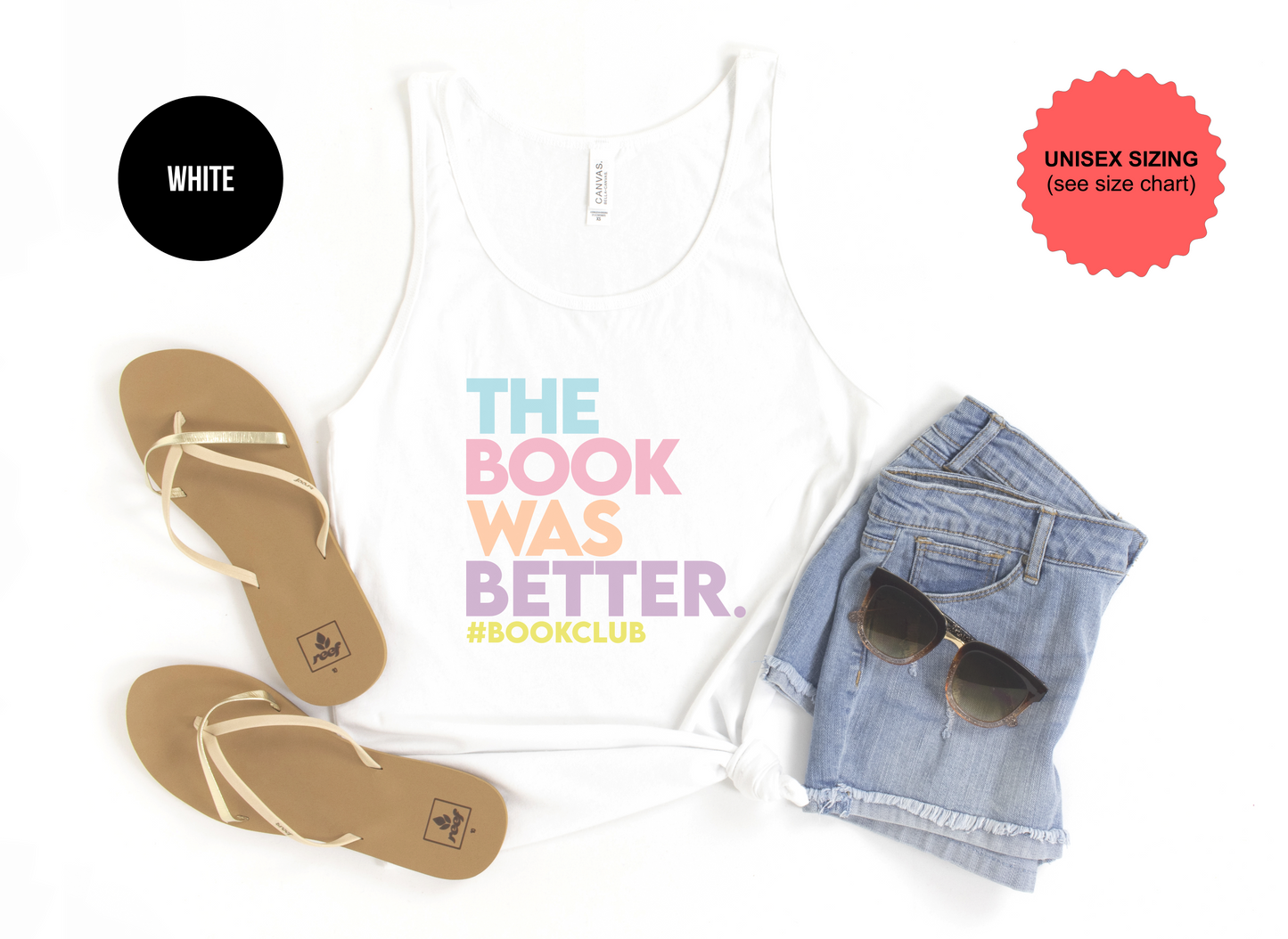 The Book Was Better Tank Top