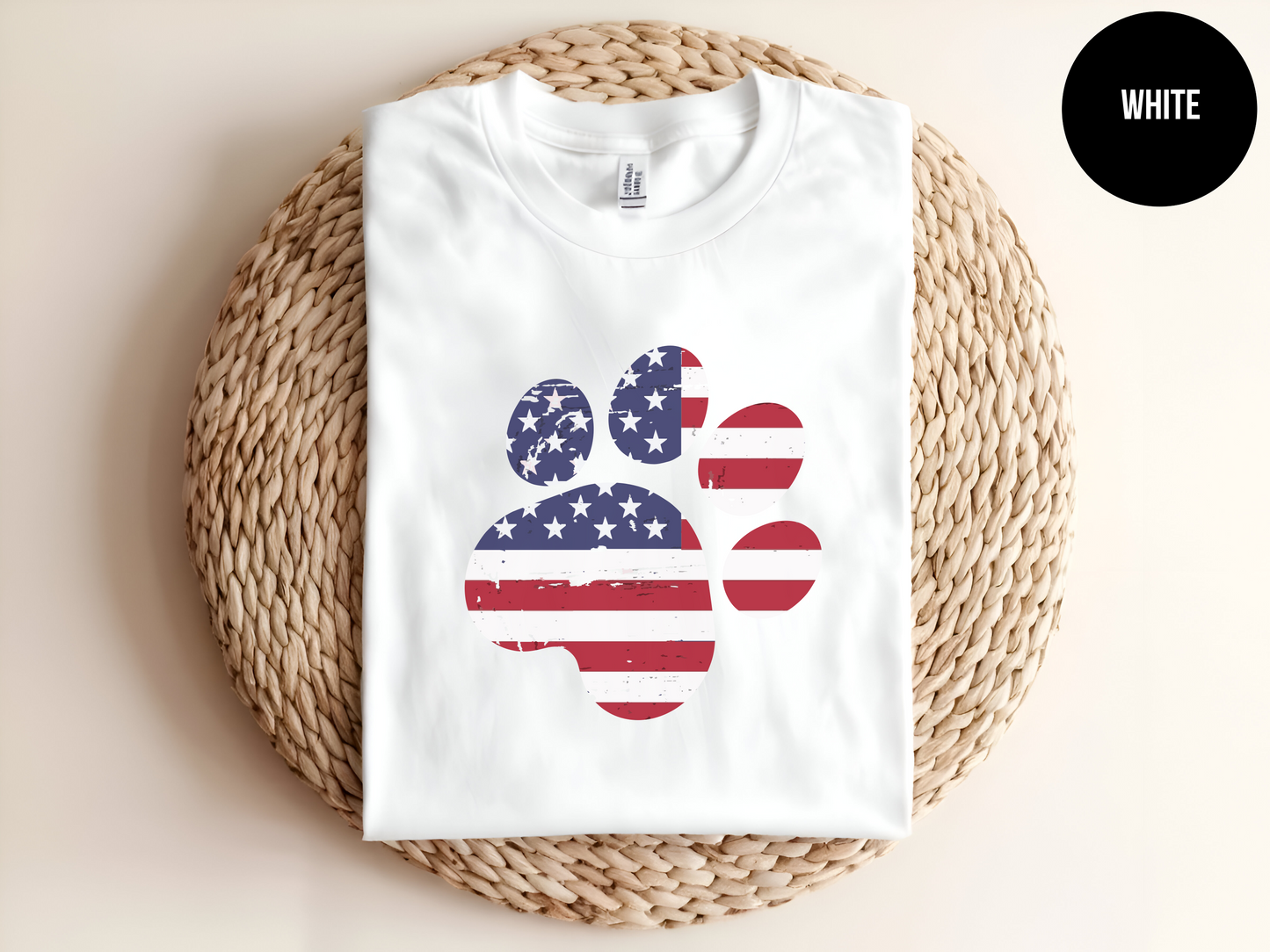 USA Dog Paw
