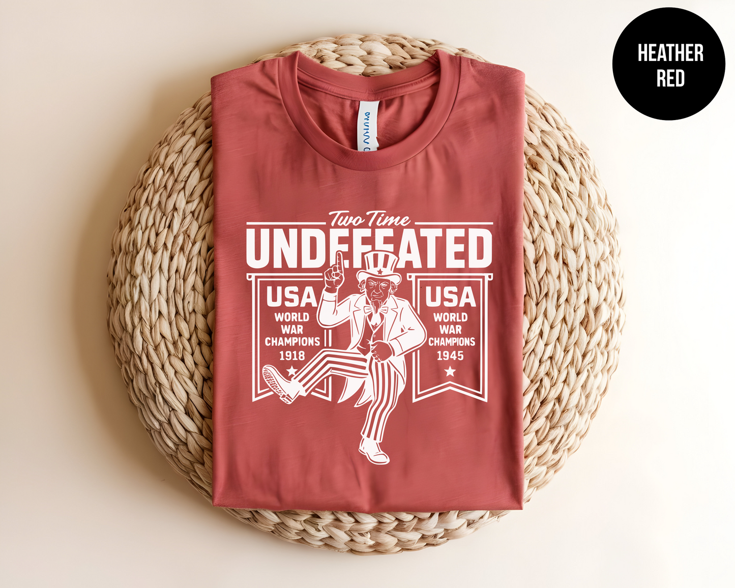 Two Time Undefeated World War Champions
